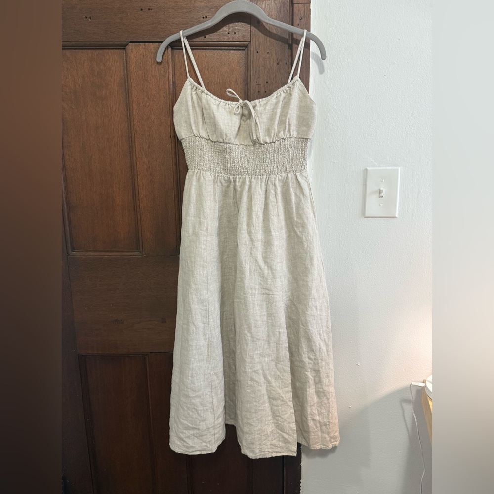 Aritzia Genoa Linen dress